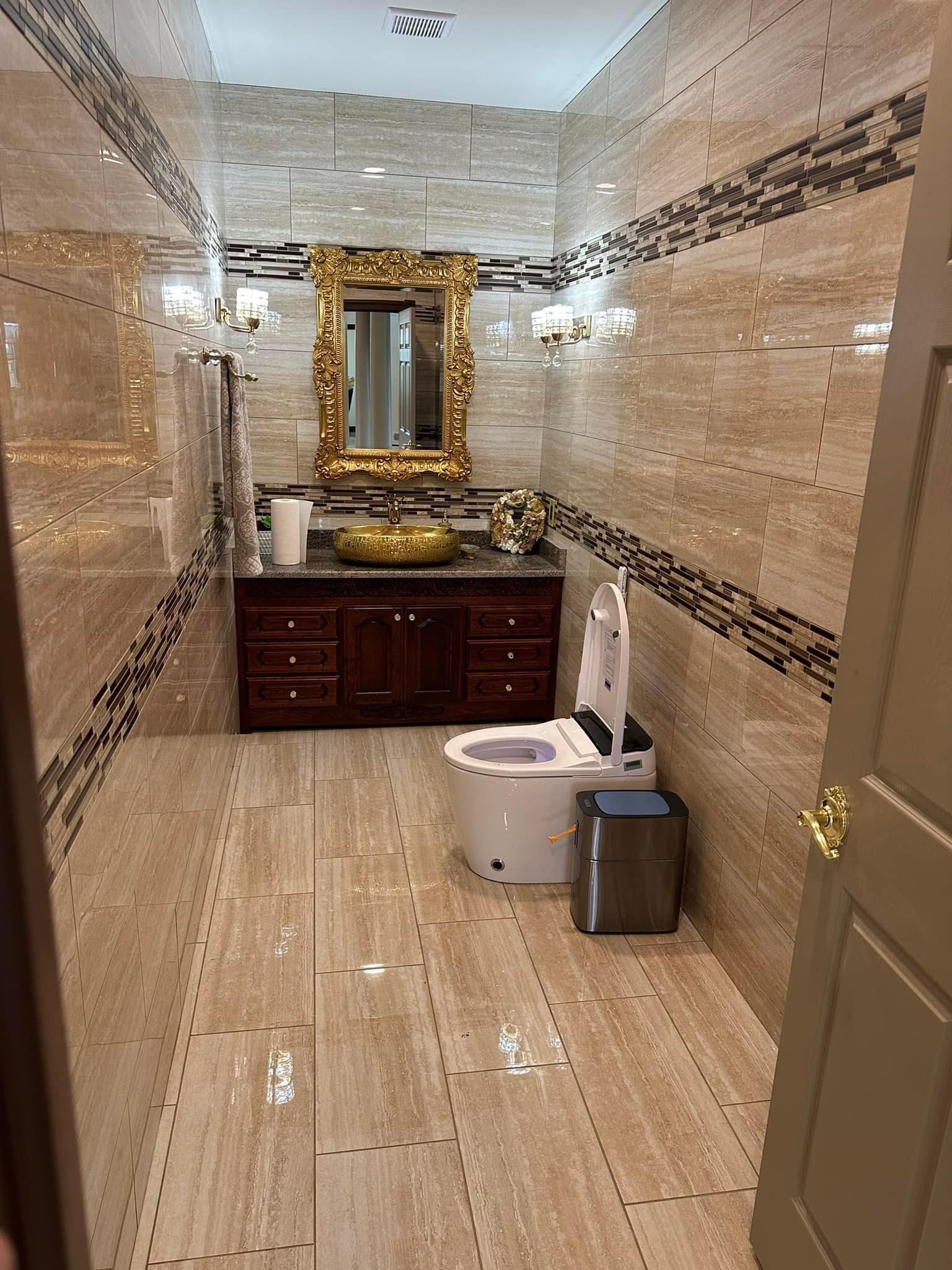 Slate Stone Shower